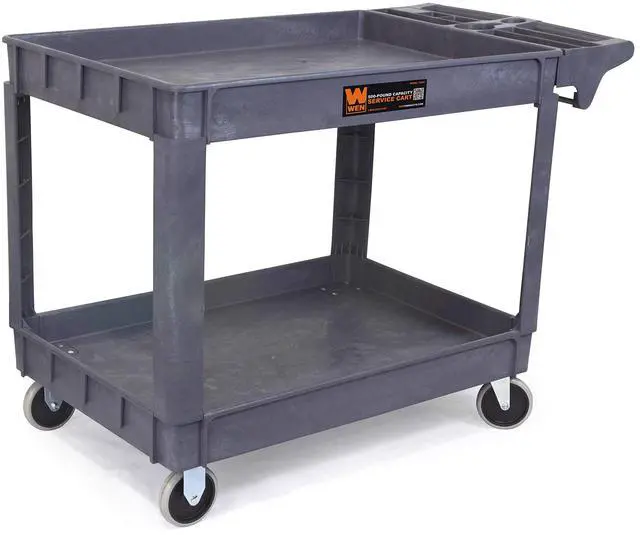 Main image of 500-Pound Capacity 46 By 25.5-Inch Extra Wide Service Utility Cart