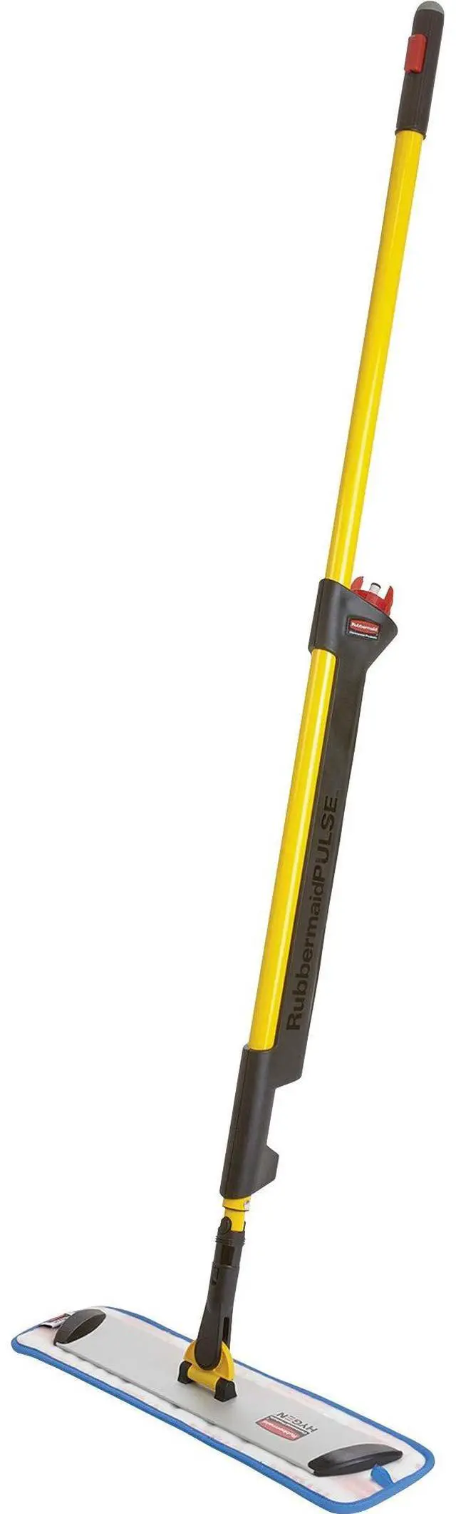 Main image of HYGEN Pulse Single Sided Microfiber Spray Mop Kit for Hardwood/Tile/Laminated Floors Yellow Perfect for Kitchen/Lobby/Bathroom Cleaning