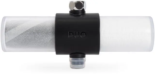 Main image of Duo Shower Filter NSF Certified Shower Filter for Chlorine Reduction, Lead-Free, Easy Installation, Award-Winning Filter for Healthier Hair & Skin (Black)