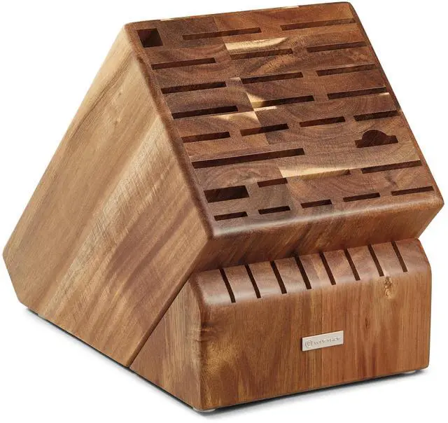 Main image of 35-Slot Acacia Knife Storage Block