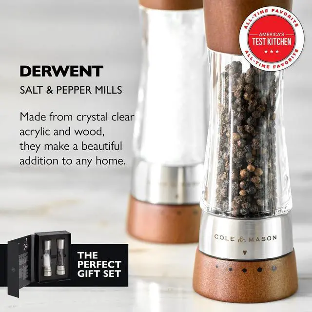 Alt view image 3 of 7 - Derwent Forest Wood Salt & Pepper Mill