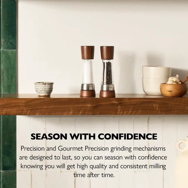 Alt view image 7 of 7 - Derwent Forest Wood Salt & Pepper Mill
