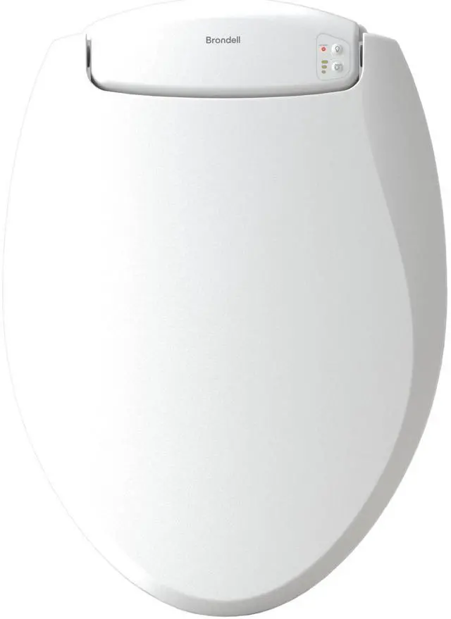 Main image of L60-RW LumaWarm Heated Toilet Seat with Night Light, 3 Temperature Settings, Gentle Close Lid,Easy Installation,Built-In Controls,Round,White