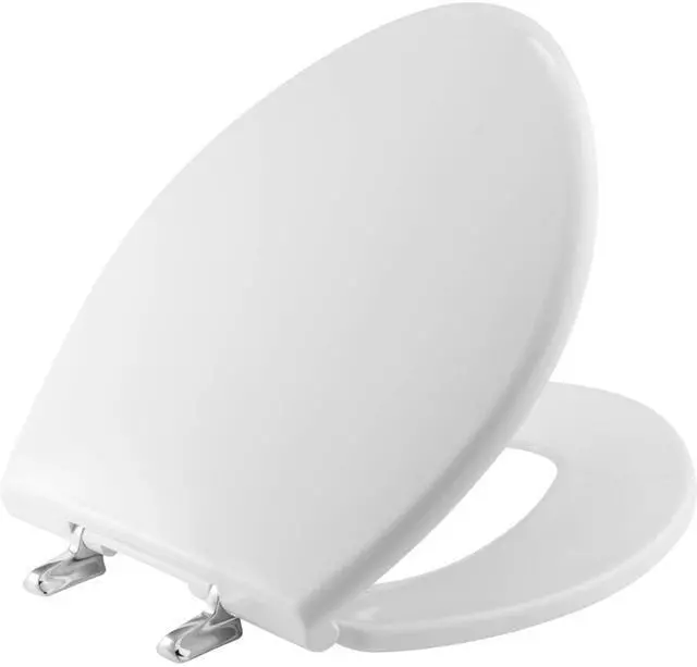 Main image of 1000CPT Paramont Heavy Duty OVERSIZED Closed Front Toilet Seat with 1,000 lb Weight limit will Never Loosen & Reduce Call-backs, ROUND/ELONGATED, Plastic, White