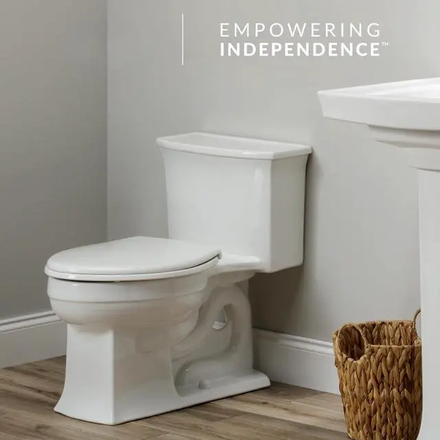 Alt view image 2 of 7 - 1000CPT Paramont Heavy Duty OVERSIZED Closed Front Toilet Seat with 1,000 lb Weight limit will Never Loosen & Reduce Call-backs, ROUND/ELONGATED, Plastic, White