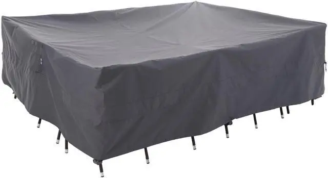 Main image of Extra Large Waterproof Patio Furniture Set Cover, 180x96x36, Grey