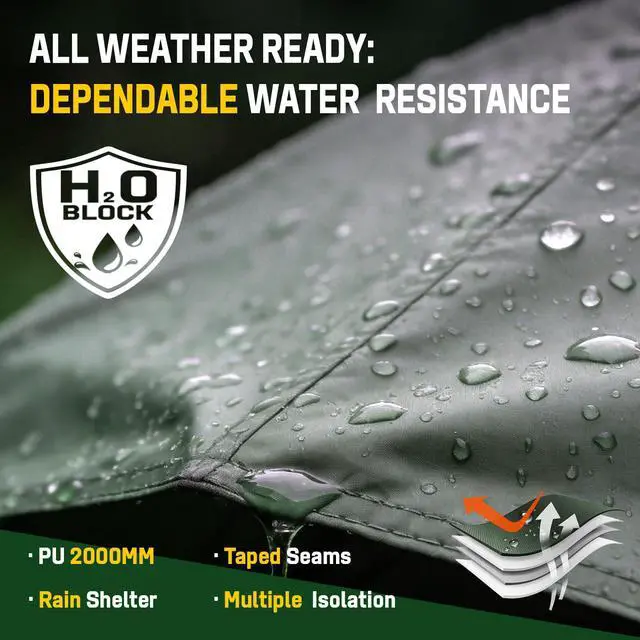 Alt view image 5 of 7 - Tent 4 Person Tents for Camping - Instant Cabin Tent Setup in 50 Seconds with Rainfly & Windproof, Portable Pop Up Tents with Carry Bag for Family Outdoor Camping & Hiking