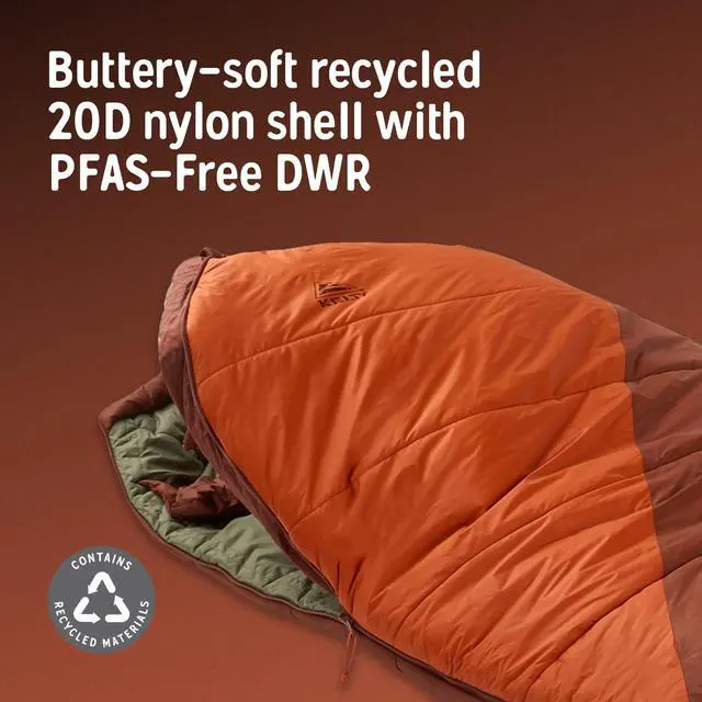 Alt view image 2 of 5 - Cosmic Synthetic 0F Degree Mummy Sleeping Bag, 4 Season (Regular)