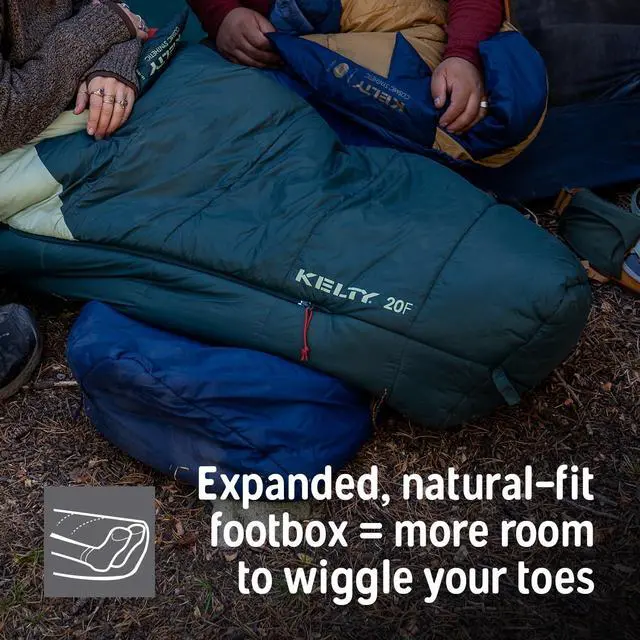 Alt view image 3 of 5 - Cosmic Synthetic 0F Degree Mummy Sleeping Bag, 4 Season (Regular)