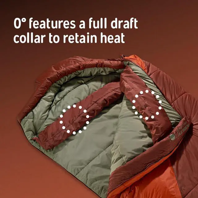 Alt view image 4 of 5 - Cosmic Synthetic 0F Degree Mummy Sleeping Bag, 4 Season (Regular)