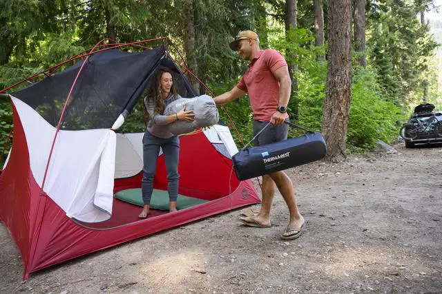 Alt view image 7 of 7 - Basecamp Self-Inflating Foam Camping Sleeping Pad, Large - 25 x 77 inches