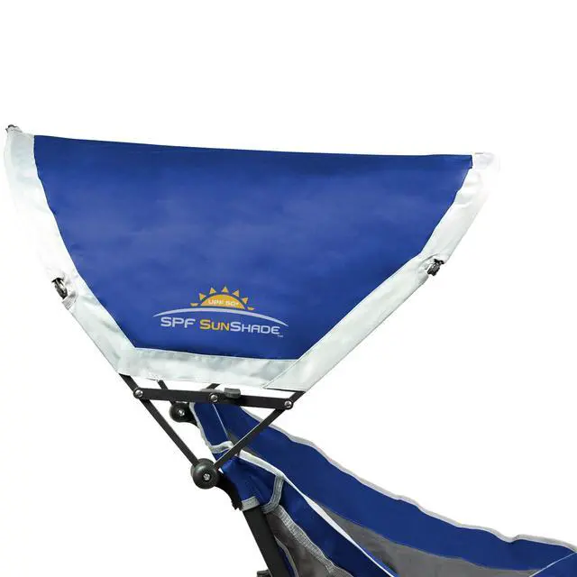 Alt view image 2 of 6 - Pod Rocker Outdoor Rocking Chair with SunShade Canopy