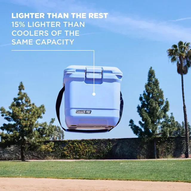 Alt view image 5 of 7 - Pro Heavy-Duty 25qt Ultra-Light Premium Hard Cooler, Extra-Thick Insulation Keeps Ice up to 3 Days, 36-Can Capacity