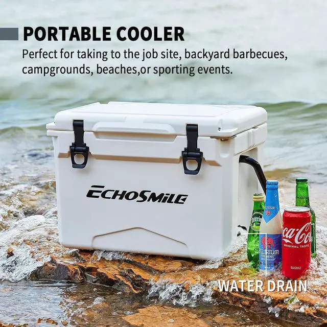 Alt view image 2 of 7 - 25/30/35/40/60/75 Quart Rotomolded Cooler, Built to Stand up to The Rigors of The Journey