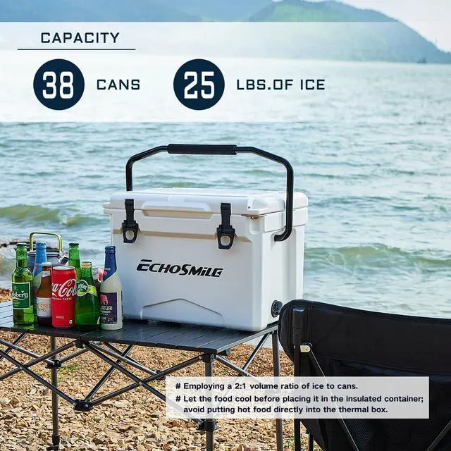 Alt view image 7 of 7 - 25/30/35/40/60/75 Quart Rotomolded Cooler, Built to Stand up to The Rigors of The Journey
