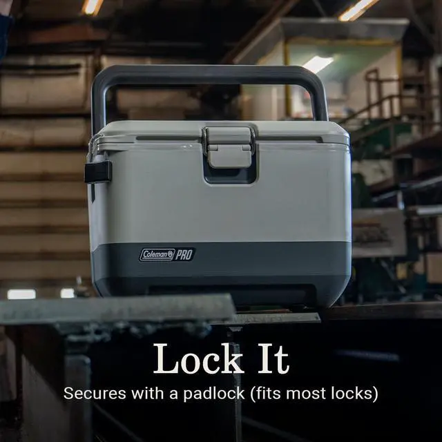 Alt view image 2 of 6 - Pro Heavy-Duty 17qt Ultra-Light Premium Hard Cooler Lunchbox, Extra-Thick Insulation Keeps Ice for Days