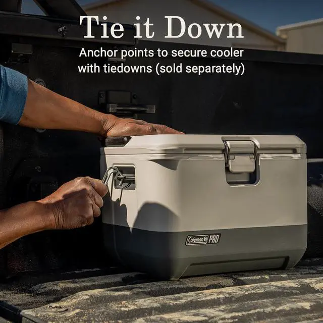 Alt view image 5 of 6 - Pro Heavy-Duty 17qt Ultra-Light Premium Hard Cooler Lunchbox, Extra-Thick Insulation Keeps Ice for Days