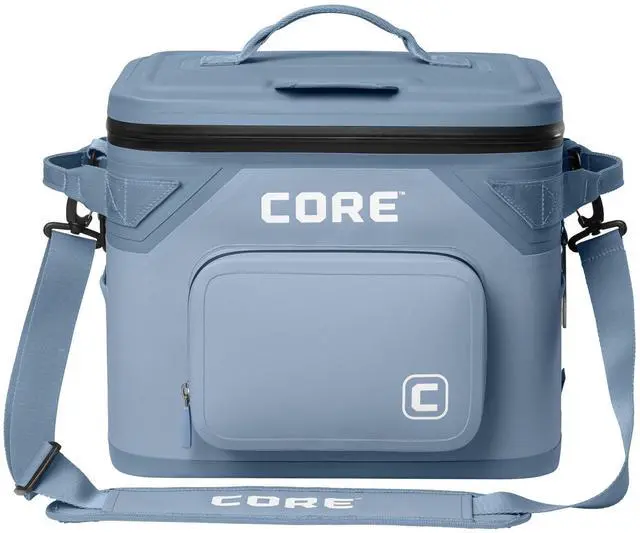 Main image of Magnetic Leak Proof 18 Can Soft Cooler with Waterproof Zipper | Insulated Bag Portable Ice Chest Box | Best Soft Cooler for Food & Beverages for Tailgating, Car Camping, and Family Beach Picnics