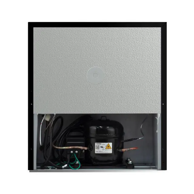 Alt view image 5 of 5 - 1.6 Cubic Foot Fridge, Black