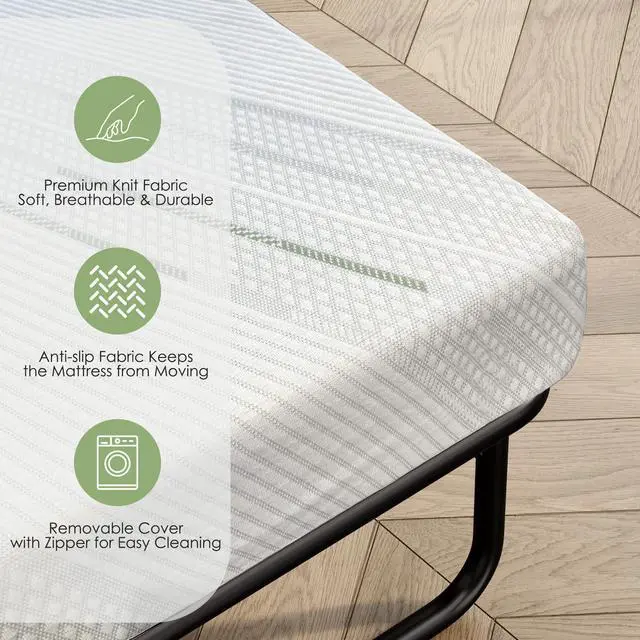 Alt view image 5 of 7 - 4 Inch Gel Memory Foam Sofa Mattress Queen Size 72 x 58 Inches