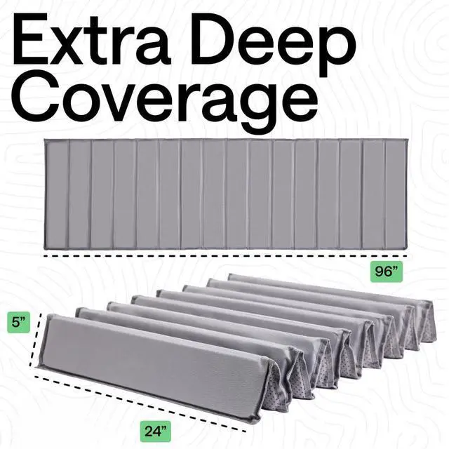 Alt view image 7 of 7 - Heavy Duty Couch Cushion Support Board to Fix Sagging Sofas, 24 x 96 Wide Oversized Sofa, Slip Resistant Thick Boards Add Strong Seat Supports, Replacement Stuffing Firmer Couches, Grey