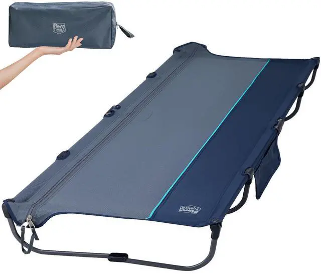 Main image of 20-Second Quick Set-Up Camping Cot, Aluminum Folding Cot
