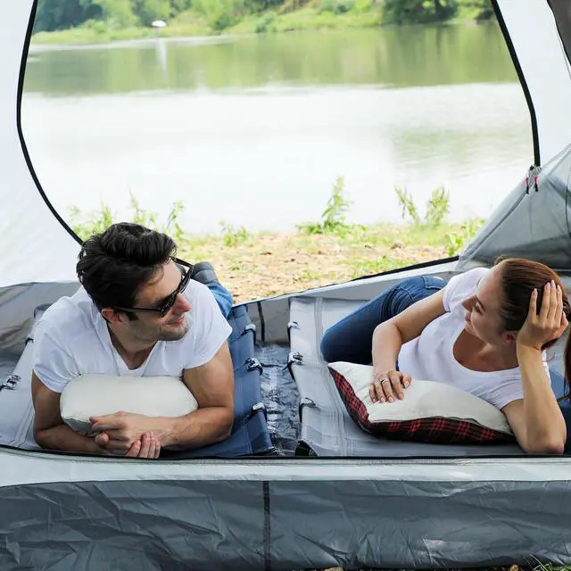 Alt view image 7 of 7 - 20-Second Quick Set-Up Camping Cot, Aluminum Folding Cot