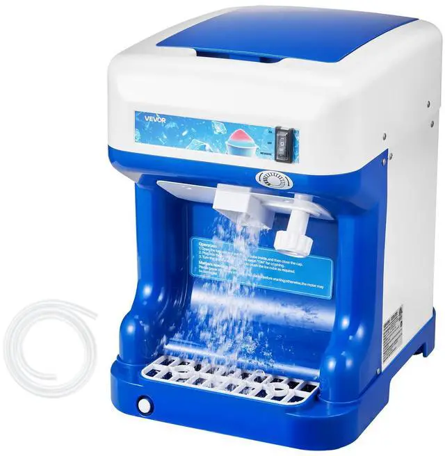 Main image of 110V Electric Shaved Ice Machine 500W Snow Cone Maker Tabletop w/Adjustable Ice Texture, Ice Shaving Machine 265LBs/hr for Home and Commerical Use