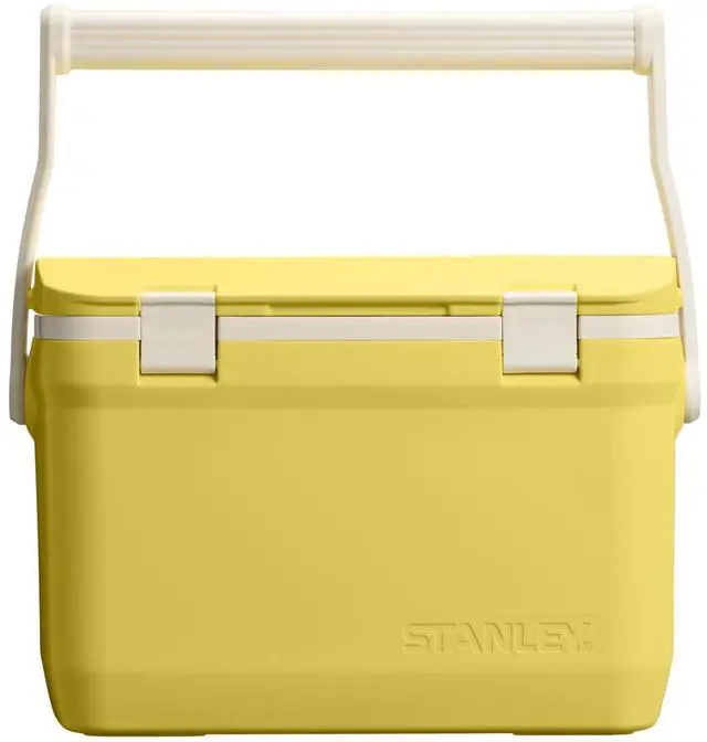 Main image of Adventure Outdoor Cooler 16 qt | Heavy Duty Outdoor Camping Cooler with Easy Carry Top Handle | BPA-Free | Daffodil