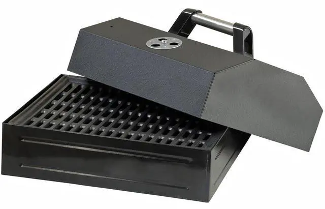 Main image of BB100L Barbecue Box with Lid Fits 14" Blue Flame Cooking Systems