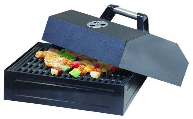 Alt view image 4 of 7 - BB100L Barbecue Box with Lid Fits 14" Blue Flame Cooking Systems