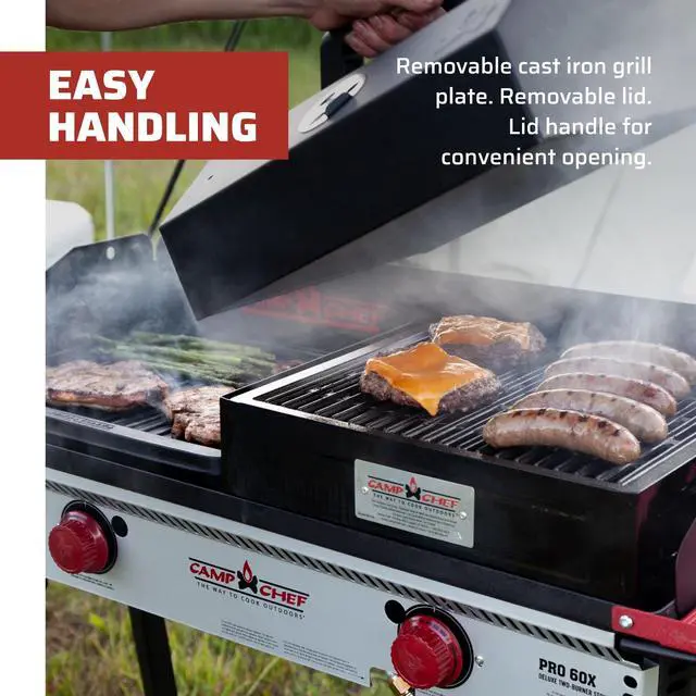 Alt view image 6 of 7 - BB100L Barbecue Box with Lid Fits 14" Blue Flame Cooking Systems