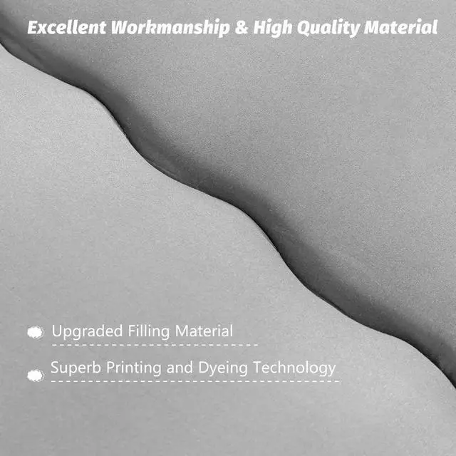 Alt view image 6 of 7 - Floor Mattress 4" Thick Full Size Foldable Futon Mattress