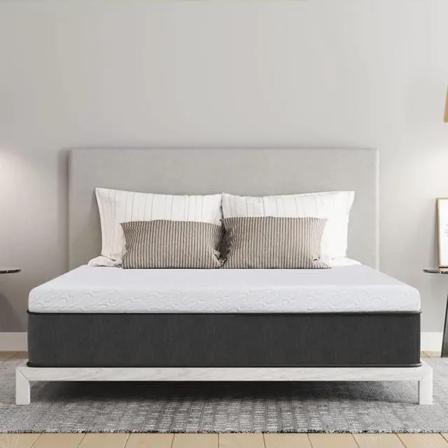 Alt view image 6 of 6 - 3 Inch Gel Memory Foam Mattress Topper Twin XL Size High Density Cooling Pad Pressure Relief Bed Topper (with Removable & Washable Bamboo Cover)