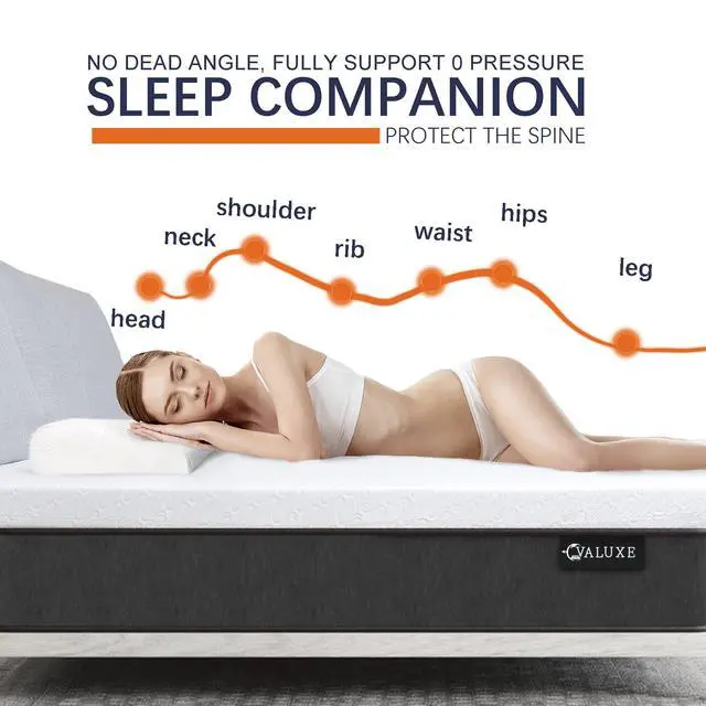 Alt view image 5 of 6 - 3 Inch Gel Memory Foam Mattress Topper Twin XL Size High Density Cooling Pad Pressure Relief Bed Topper (with Removable & Washable Bamboo Cover)