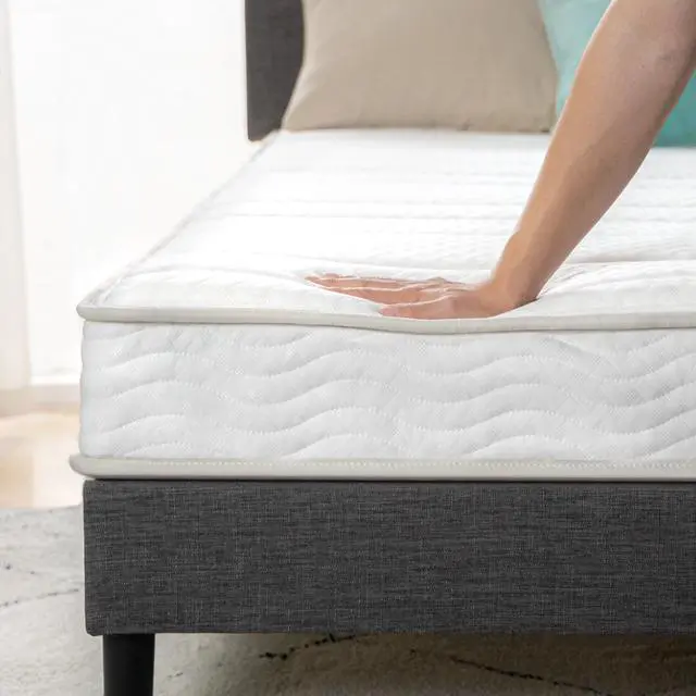 Alt view image 5 of 7 - 6 Inch Narrow Twin Foam & Spring Mattress, Medium Feel