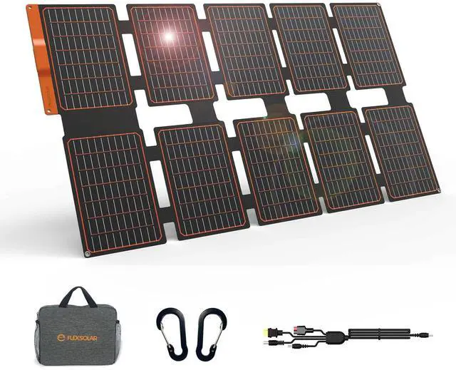 Main image of 100W Foldable Portable Solar Panel Charger IP67 Waterproof
