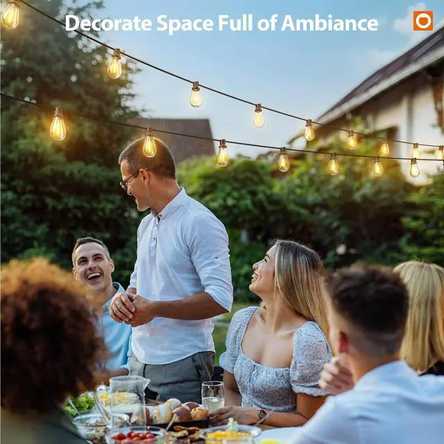 Alt view image 7 of 7 - 198FT(192FT+6) Solar String Lights Outdoor, Waterproof, Last 20+ Hrs