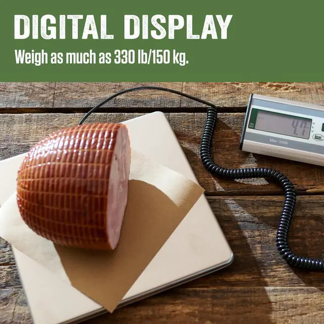 Alt view image 4 of 7 - Products 330 lb Stainless Steel Digital Scale, Silver