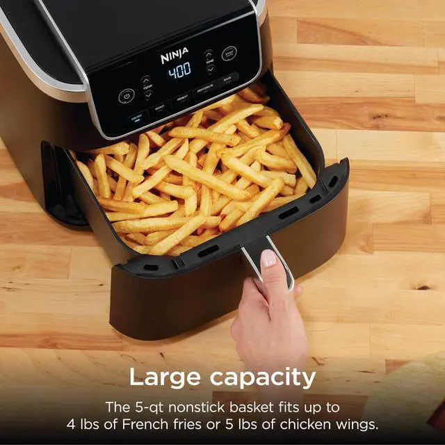 Alt view image 2 of 7 - Air Fryer Pro, 5 Qt, 5-in-1, Grey, AF142