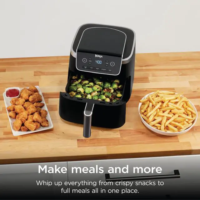 Alt view image 4 of 7 - Air Fryer Pro, 5 Qt, 5-in-1, Grey, AF142