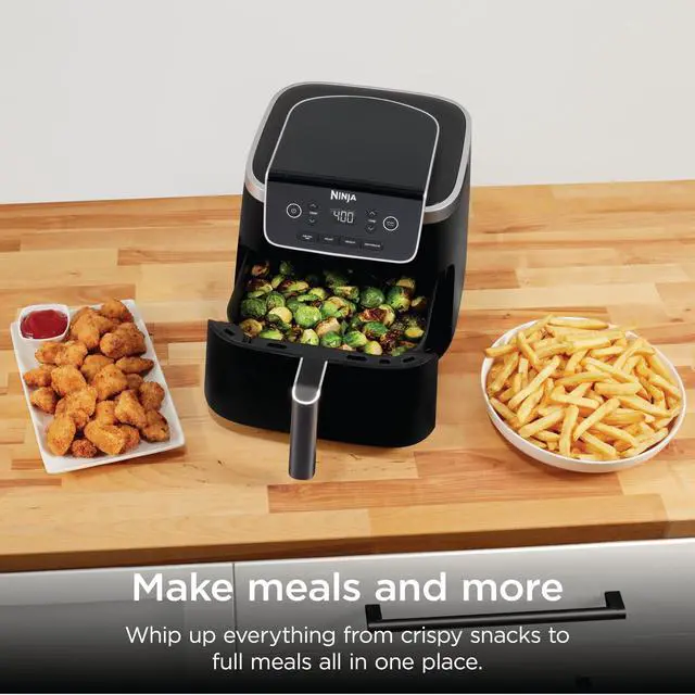 Alt view image 5 of 7 - Air Fryer Pro, 5 Qt, 4-in-1, Grey, AF141
