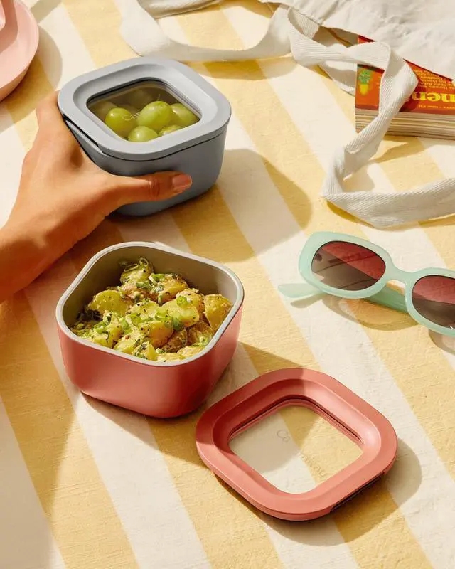 Alt view image 7 of 7 - Mini Food Storage 9-Piece Set, Glass Storage Containers for Food