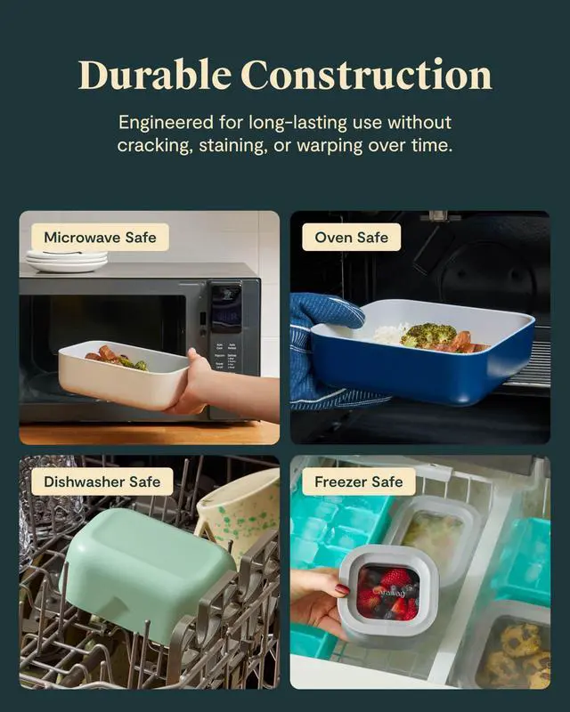 Alt view image 4 of 7 - Mini Food Storage 9-Piece Set, Glass Storage Containers for Food