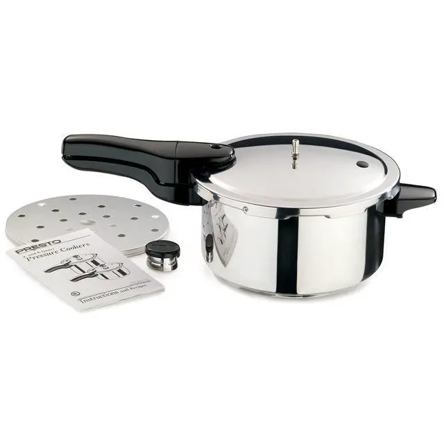 Alt view image 3 of 3 - 01341 4-Quart Stainless Steel Pressure Cooker