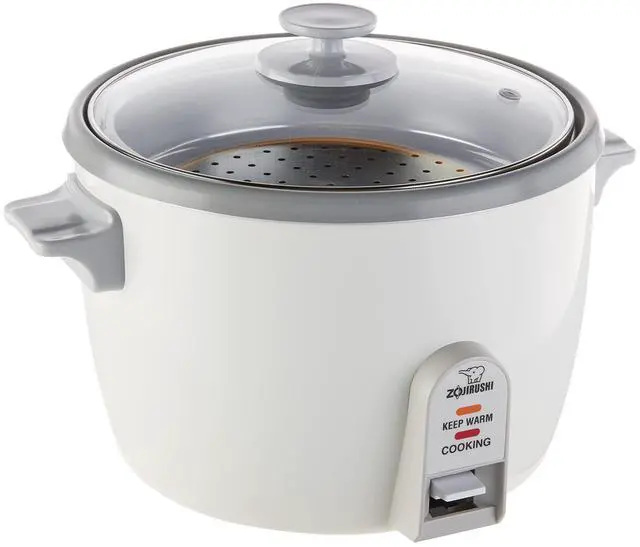 Main image of NHS-18 10-Cup (Uncooked) Rice Cooker,White