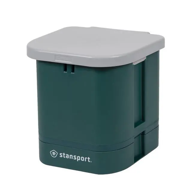 Alt view image 2 of 7 - Easy-Go Portable Camp Toilet (273-100) 14" L x 14" W x 14" H