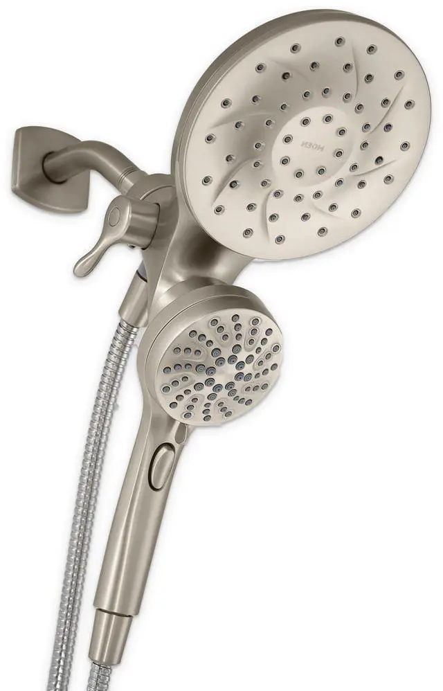 Main image of 26009SRN Engage Magnetix 2-in-1 Combo Rain Showerhead with Handheld Spray, Magnetic Docking System, Spot Resist Brushed Nickel, 6-Spray Settings, 2.5 GPM | Handheld Spray, Magnetic Docking System