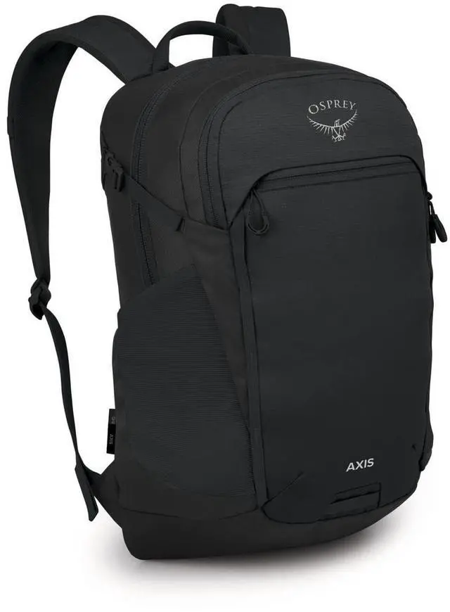 Main image of Axis Laptop Backpack Sleek, Urban-Ready Everyday Pack with Laptop Sleeve, Dual Water Bottle Pockets, and Compression Straps Ideal for College, City Commutes, and Casual Travel, Black