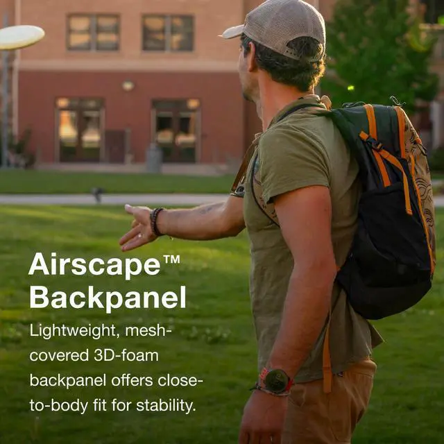 Alt view image 4 of 7 - Axis Laptop Backpack Sleek, Urban-Ready Everyday Pack with Laptop Sleeve, Dual Water Bottle Pockets, and Compression Straps Ideal for College, City Commutes, and Casual Travel, Black